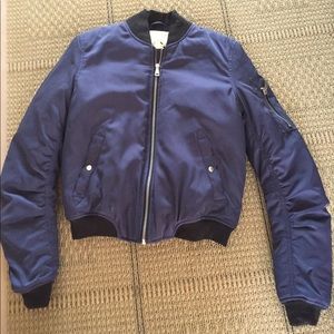 LA Hearts Navy Blue Bomber Jacket